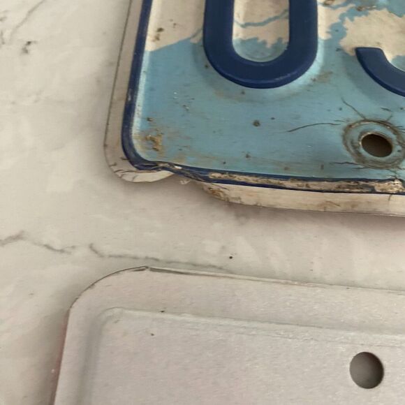 United State Nevada and Washington Motor Vehicles License Plate - Lot of 2 - Picture 8 of 12